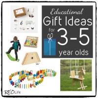 Educational Gift Ideas for 3-5 year olds